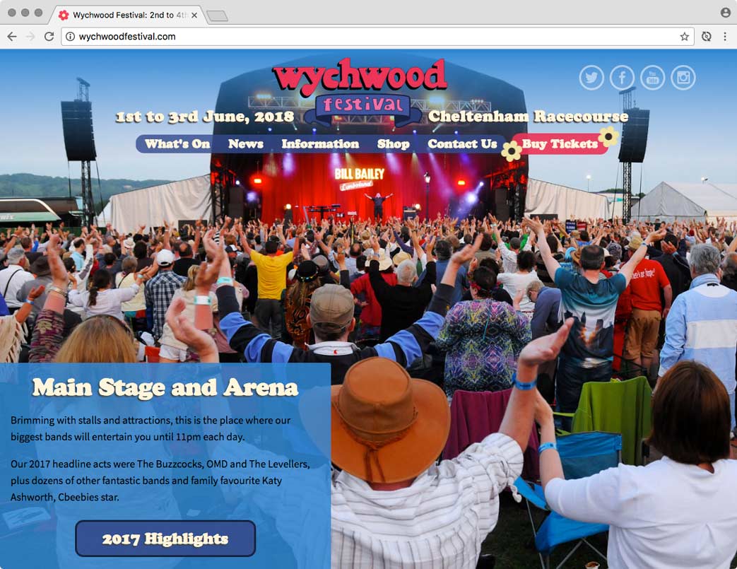 Wychwood Festival website.